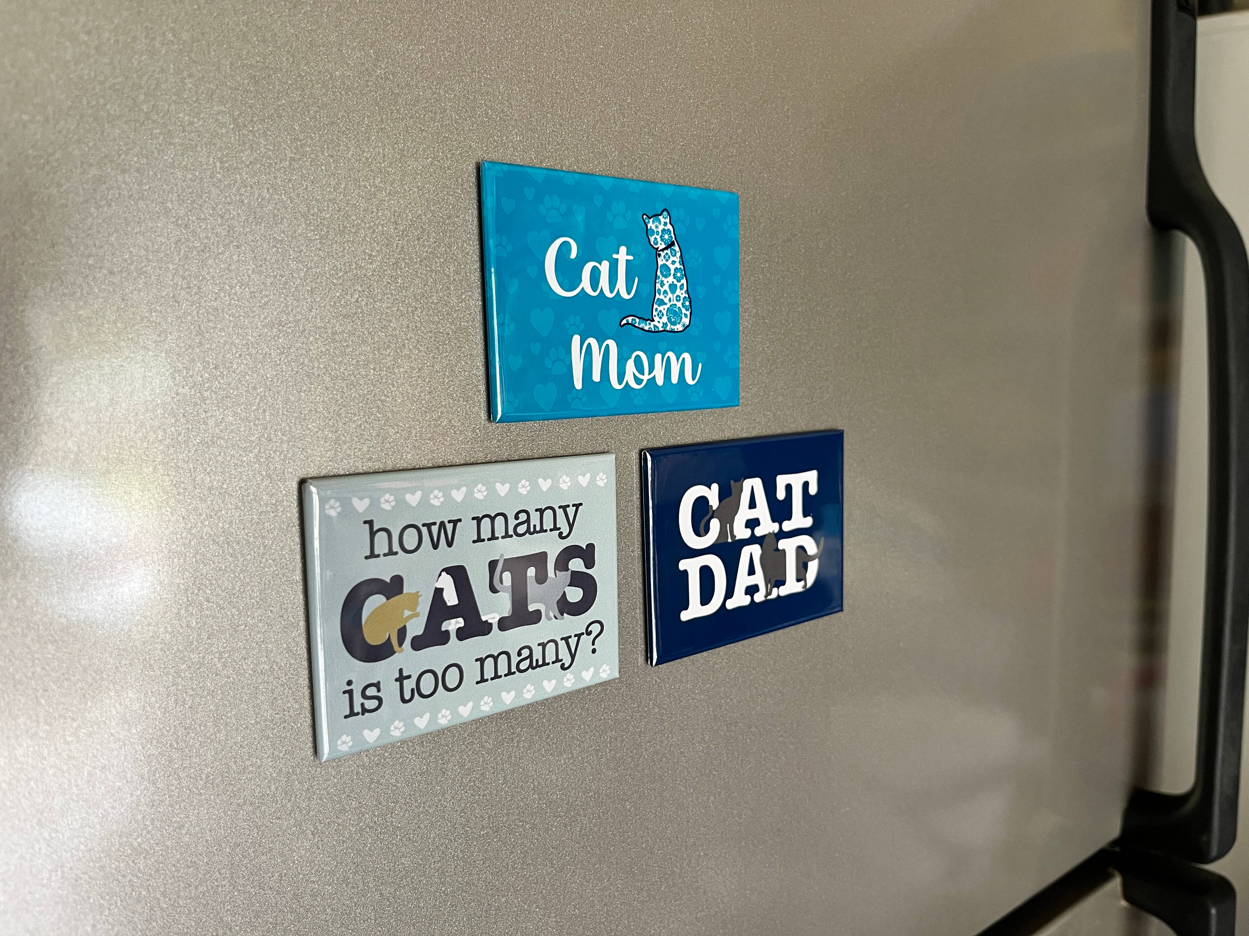 Dog Speak – wholesale Magnet – Rectangle Magnet - Cat Dad2