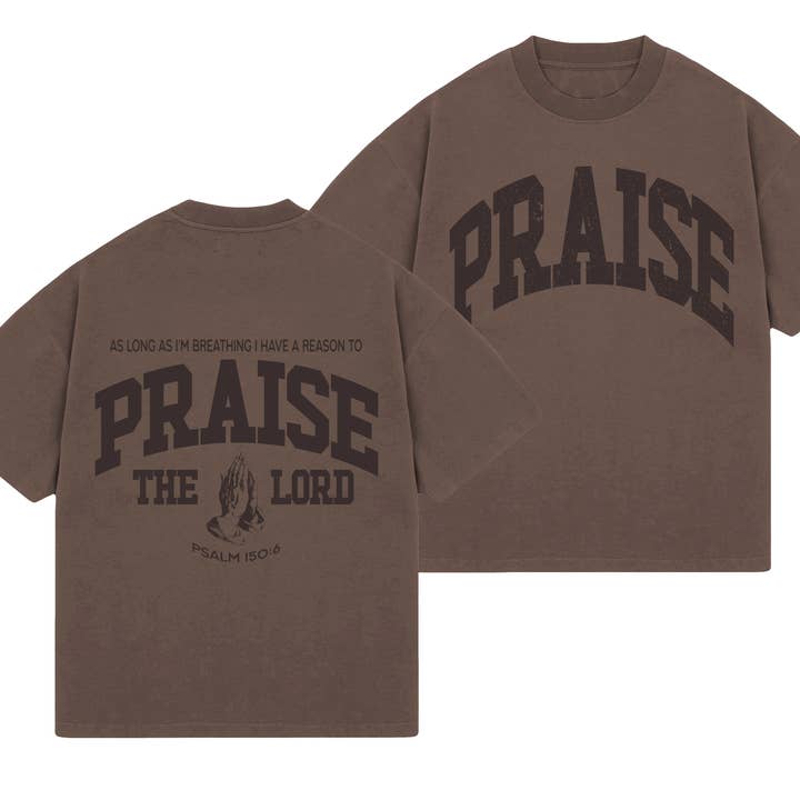 GLO- God's Love Overcomes - Wholesale Screen Printed T-Shirt - Women's - Praise The Lord Tee
