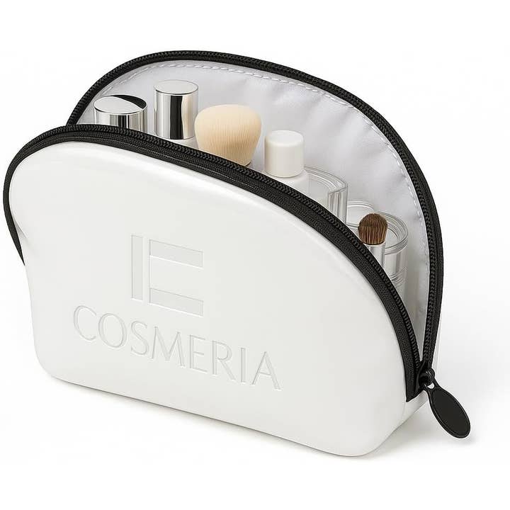 Cosmeria Makeup Bags – Trendy, Multi-Use, Pink Zipper for wholesale by MSH Sales