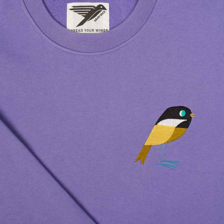 Violett Matt Sewell Weidenmeisen-Jogginghose aus biologischem Anbau für den Großhandel auf Faire1