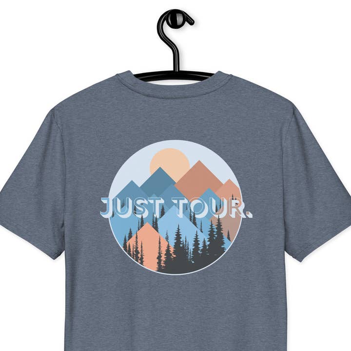 Just Tour. Seeker Organic Cotton T-Shirt for wholesale by ANCHOR & CREW