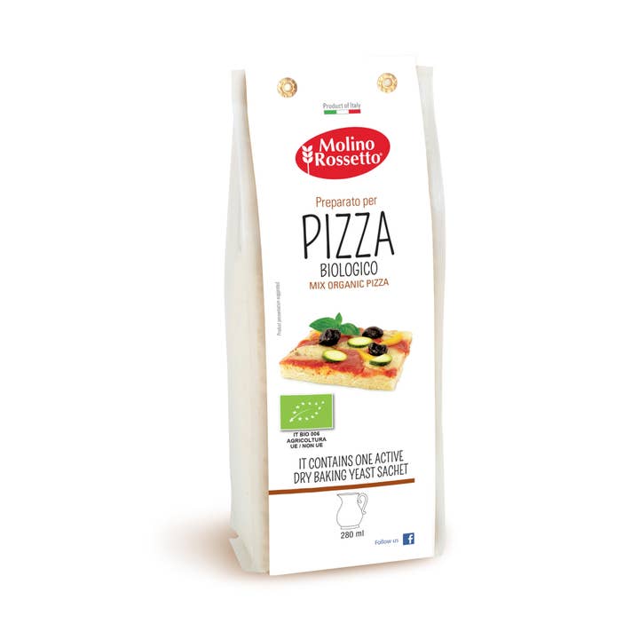 Molino Rossetto - Wholesale Bread Mix - ORGANIC PIZZA MIX - 500 G -