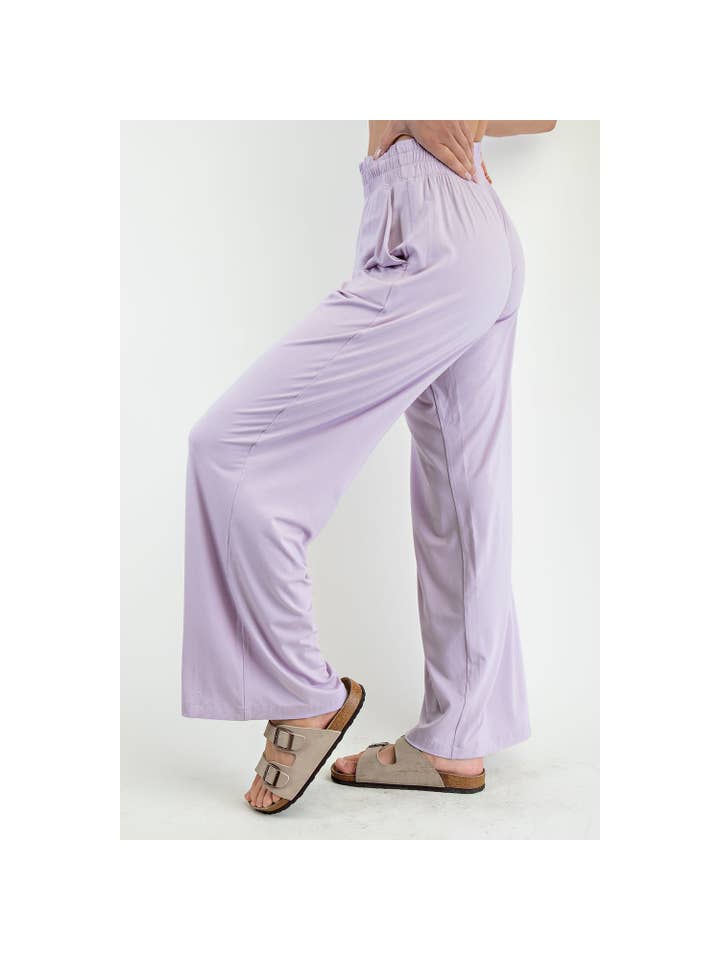 Rae Mode - Wholesale Pants - Women's - VISCOSE MODAL WIDE LEG PANT2