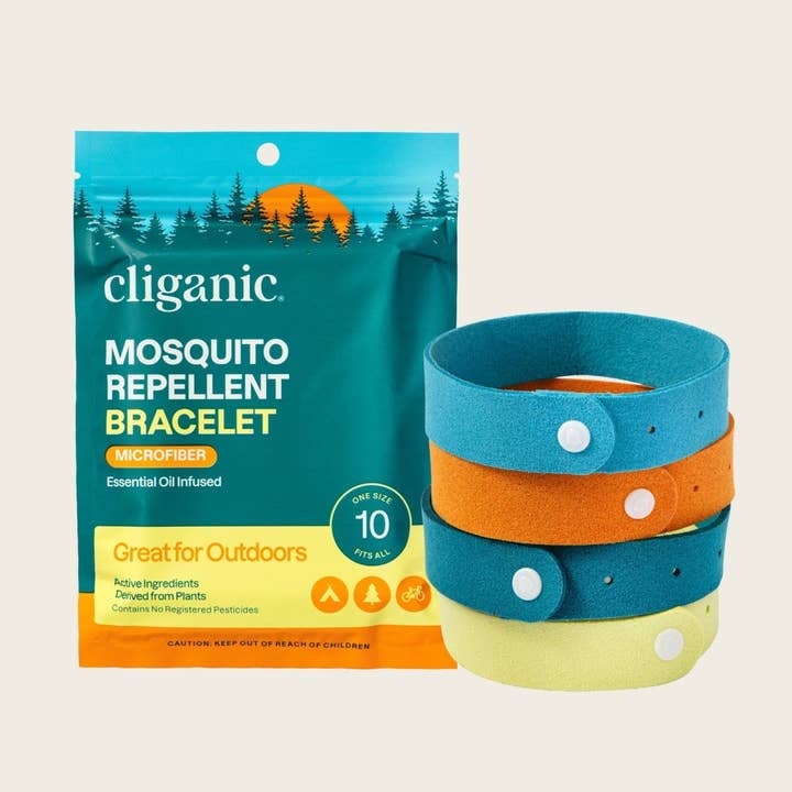 Mosquito Repellent Bracelets - Microfiber for wholesale by Cliganic