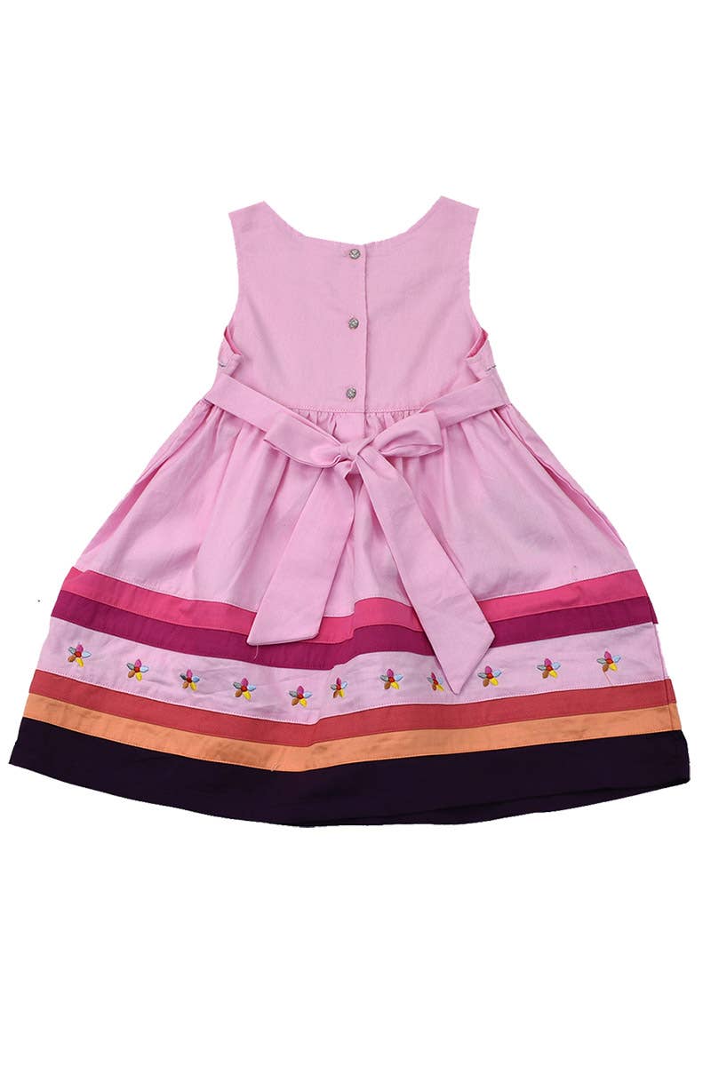 SISSYMINI - Wholesale Dress - Kids - Toddlers & Girls Soft Cotton Applique Dress | 878-SS2314