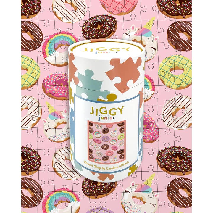 JIGGY Puzzles - Wholesale Puzzle - Kids - JIGGY Junior 100pc: Donut Shop by Caroline Alfreds4