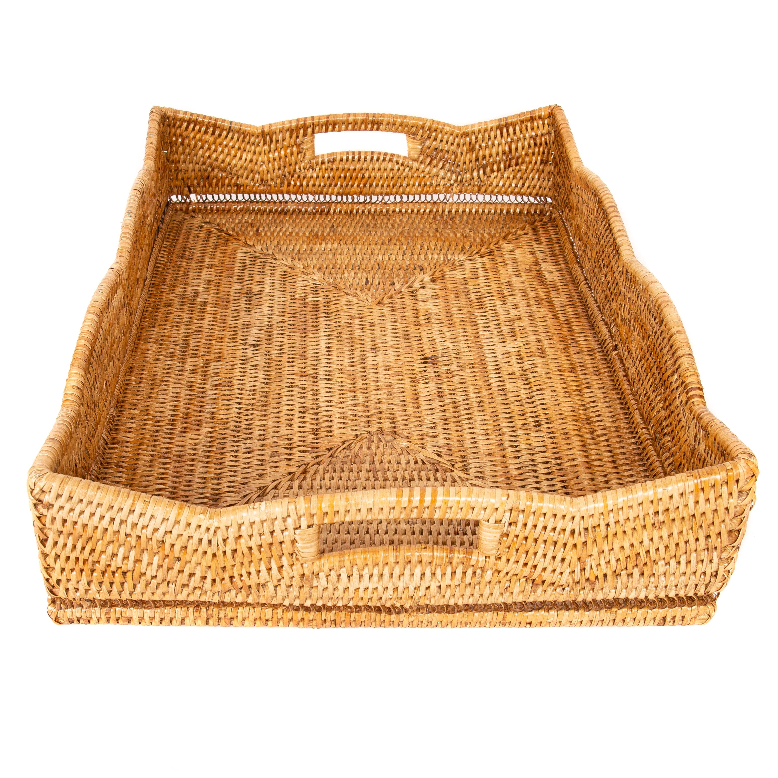 Artifacts Trading Company - Wholesale Decoratief dienblad - Rotan Dienblad – Rechthoekig Schelpontwerp6