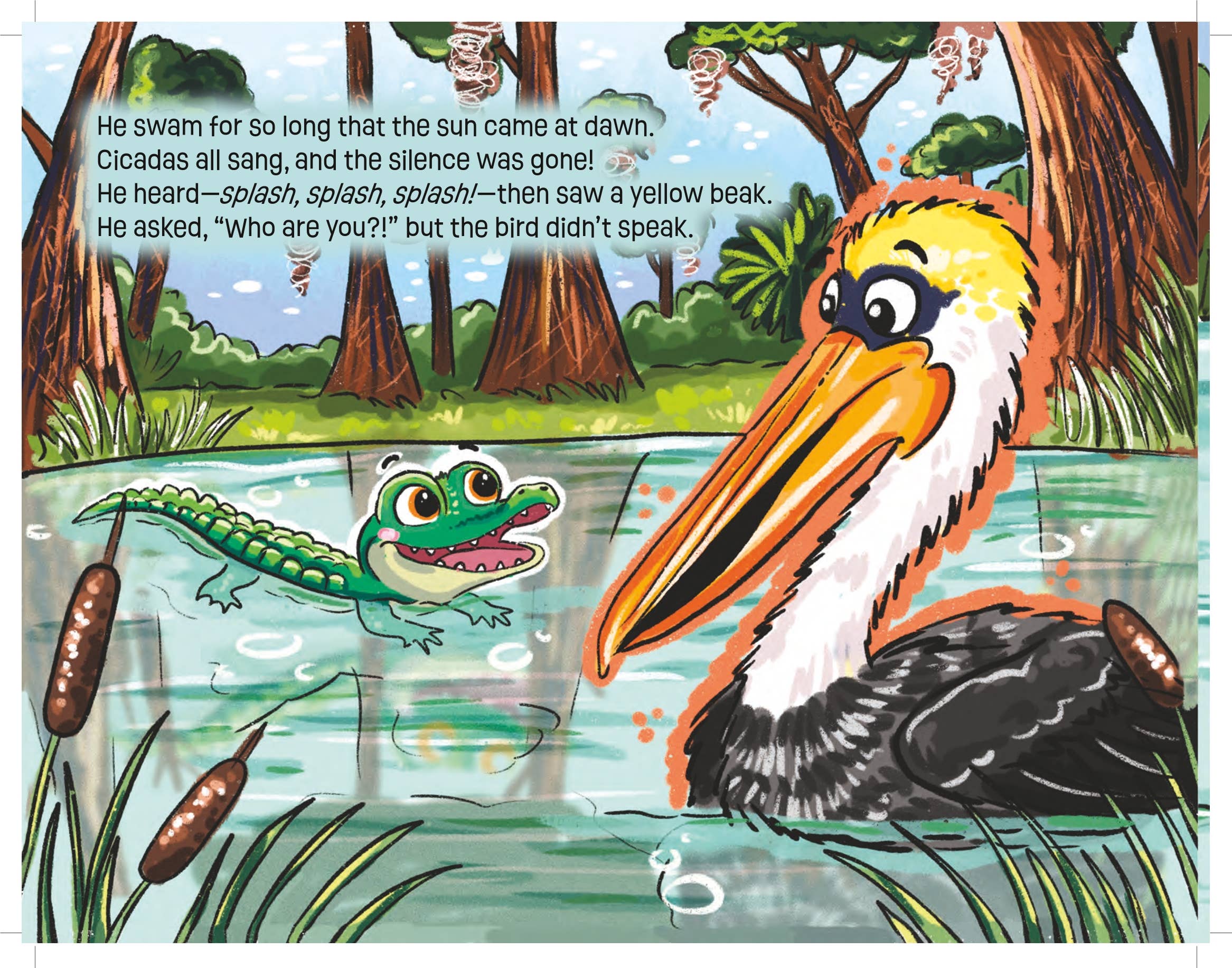 Pelican Publishing - Vente Livre pour enfants de maternelle (de 3 à 5 ans) - Le petit alligator perdu7
