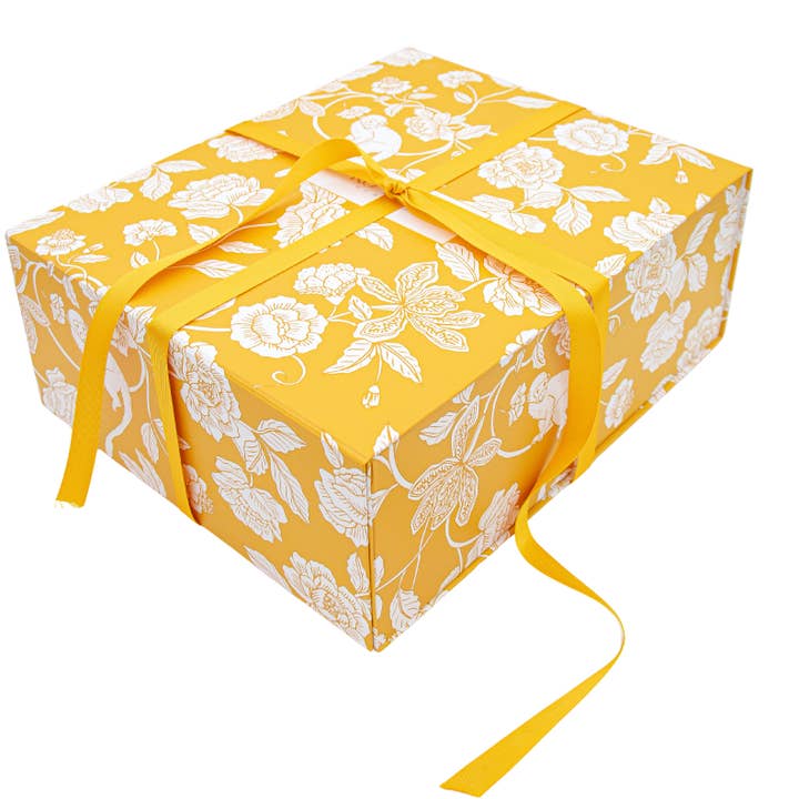 Ro’Table NYC - Wholesale Gift Box - Magnetic Mustard Gift Box - Foldaway