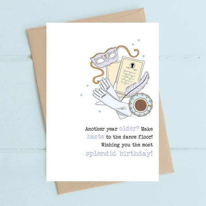 Bridgerton - Prægtig fødselsdag - Hilsenkort for engroshandel hos Dandelion Stationery