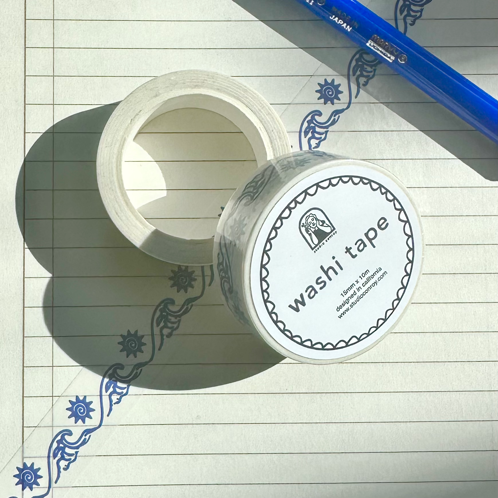 Studio Conroy – wholesale Washitejp – Waves Washi Tape1