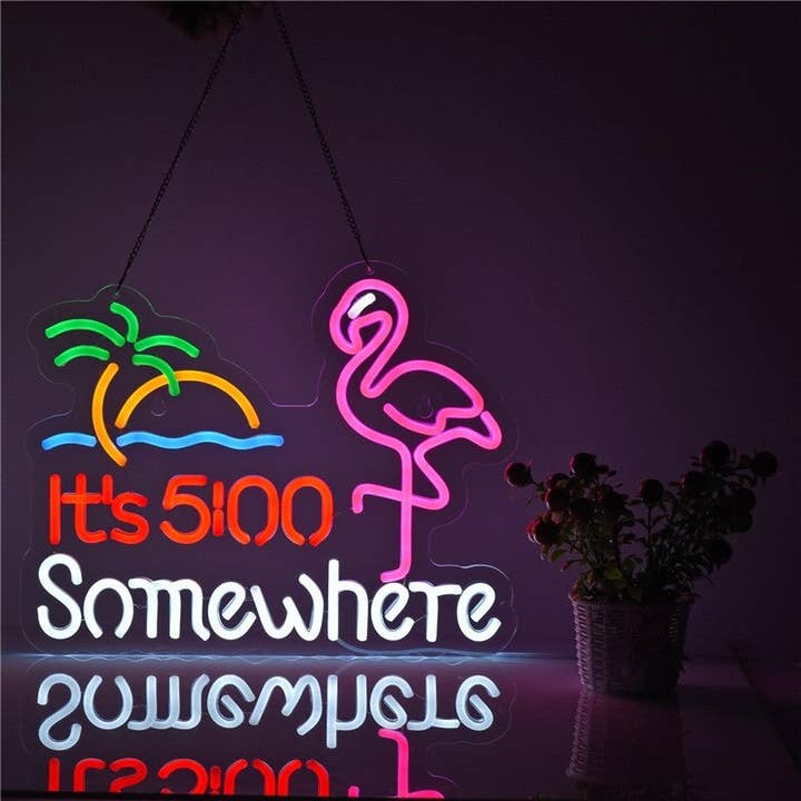 Customizable LED Neon Signs With Alphabet Patterns for wholesale by Mirazshoes WholeSale