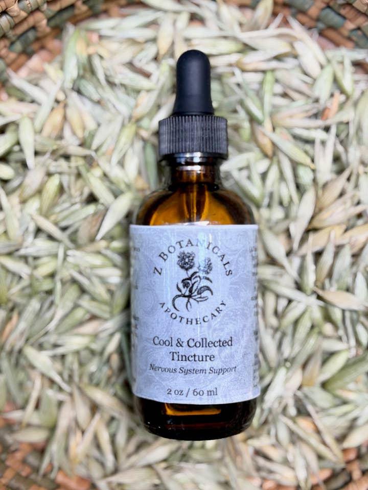 Cool and Collected Tincture, 2oz for wholesale by Z Botanicals & Hemp Co.