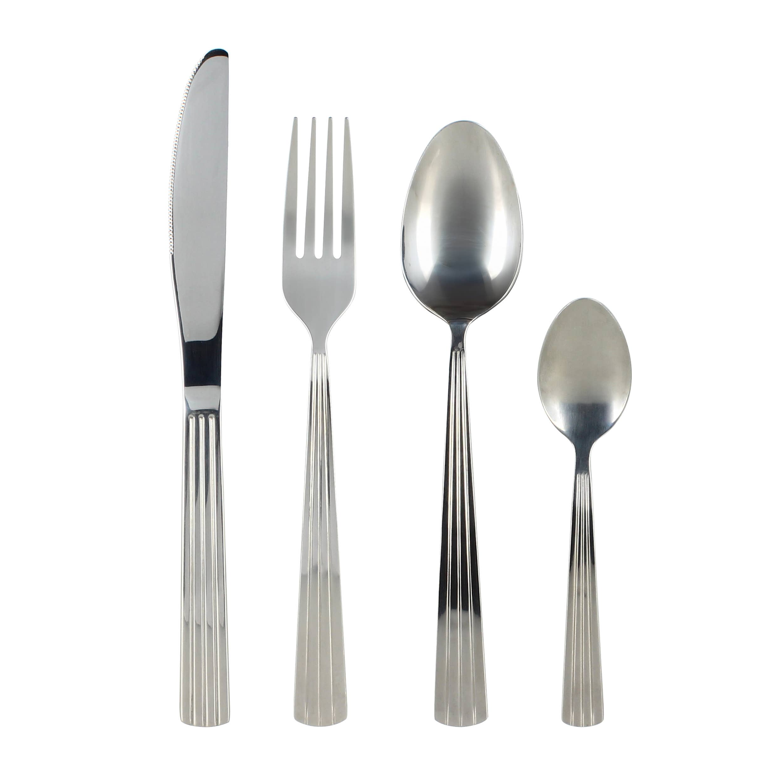 Novastyl – Engroshandel Skærebestik sæt – Louise 16-delt bestiksæt i rustfrit stål1