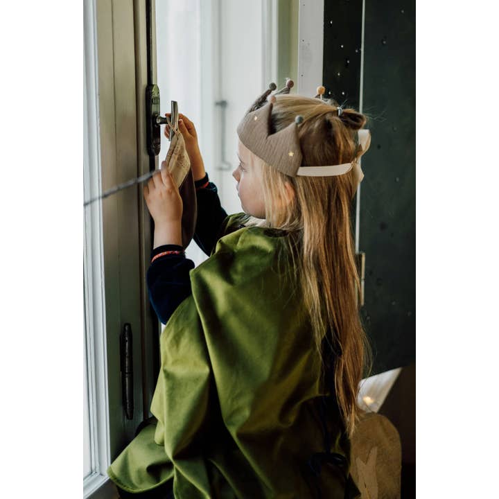 TISU – wholesale Party hat/crown – TISU children's crown, Taupe