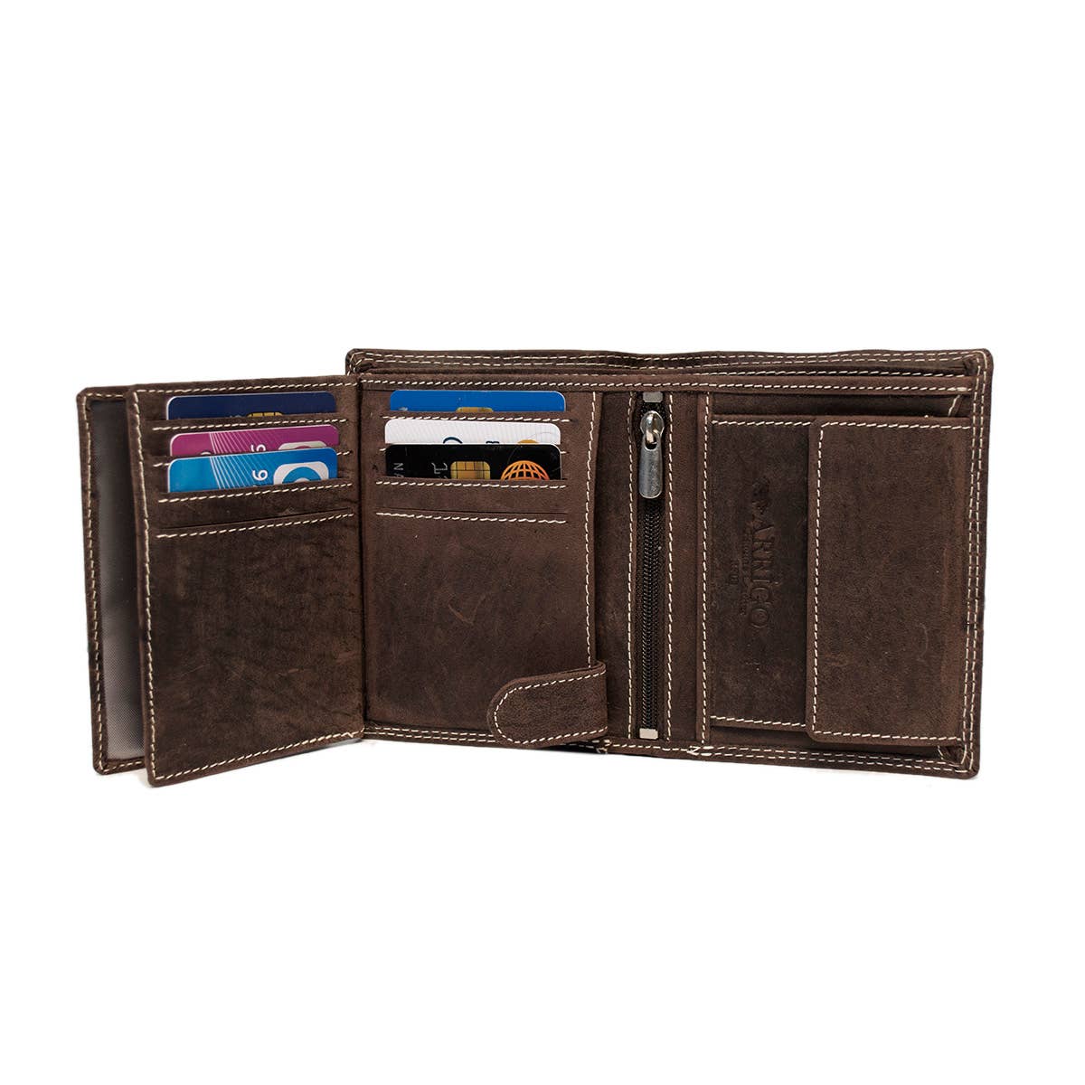Arrigo - Wholesale Wallet - Men's - Leather Men Wallet RFID Buffalo - Anti Skim Men Wallet6