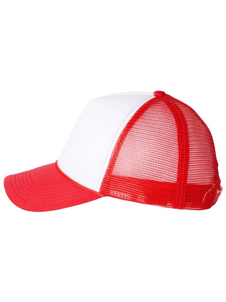 Valucap Foam Mesh-Back Blank Trucker Hat | VC700 for wholesale by Total Apparel