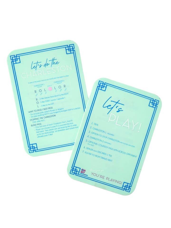 Mint Shufflers for wholesale by Oh My Mahjong