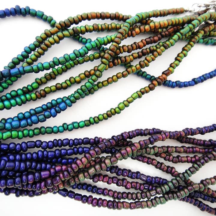 Tika - Wholesale Beaded/Pearl Necklace - Micro Mirage Bead Necklace - 3mm2