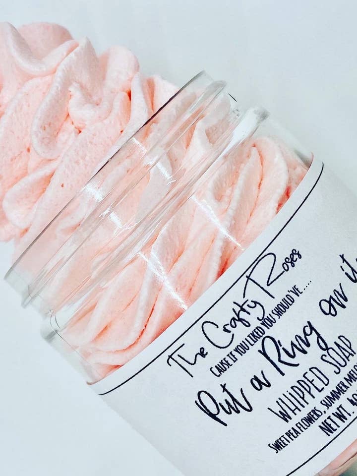 New! Put a Ring On It Whipped Soap for wholesale by The Crafty Roses