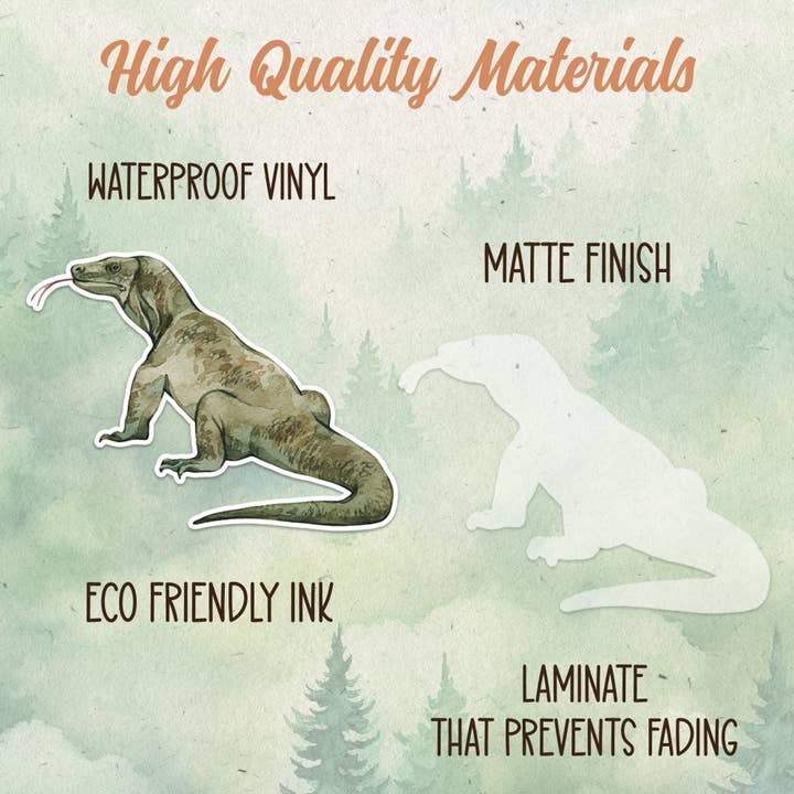 Soul Familiar - Vendita all'ingrosso Adesivo - Adesivo drago di Komodo3