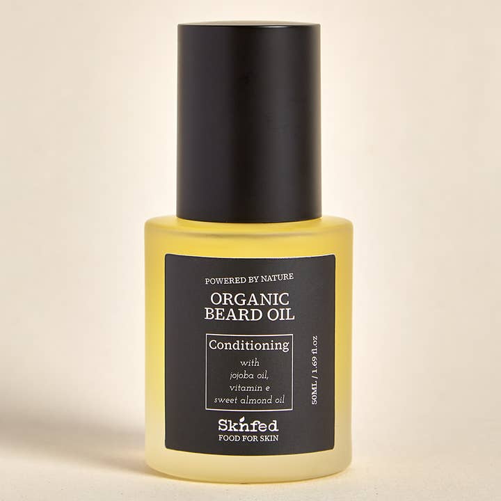 Sknfed - Wholesale Beard Styling Product - Organic + Natural Beard Oil with Vitamin E