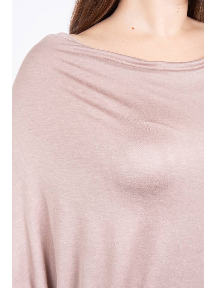 MYS Wholesale Inc - Wholesale Tunic - Women's - Plus Size Cowl Neckline Dolman Sleeve Top11