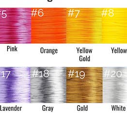 Bead Me Silly - Wholesale Woven/Braided Bracelet - CUSTOM School/Spirit Bracelet - Sports & Sorority & States12