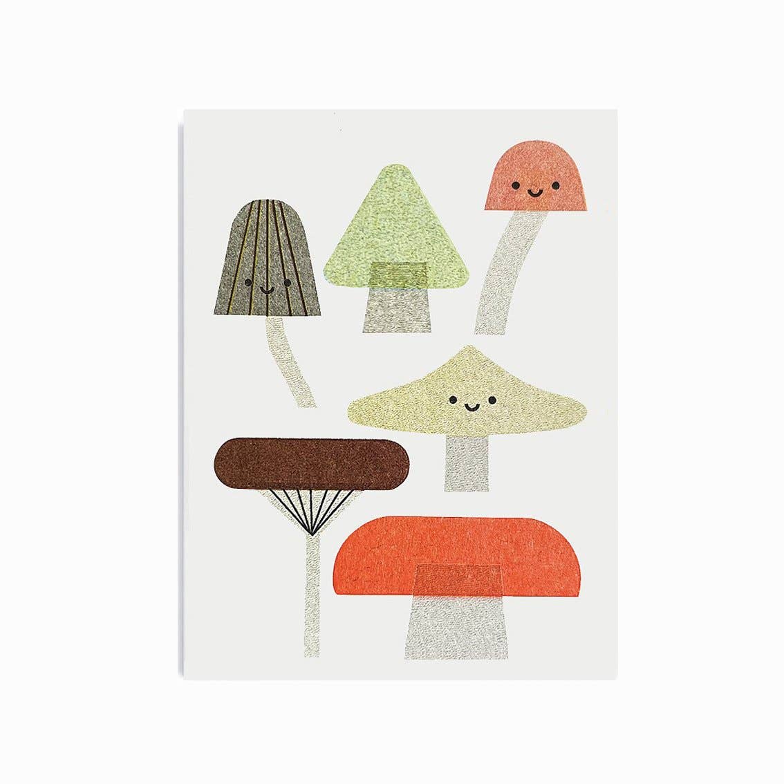 Scout Editions - Wholesale Everyday greeting card - Mushrooms Mini Card