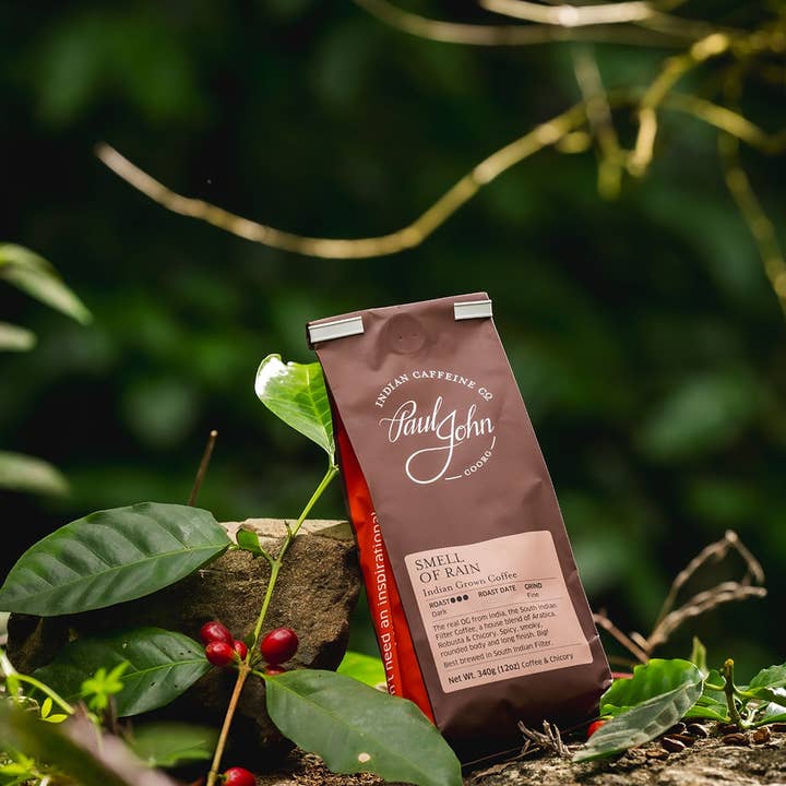 Paul John Indian Caffeine Co. - Wholesale Coffee Beans - Smell of Rain