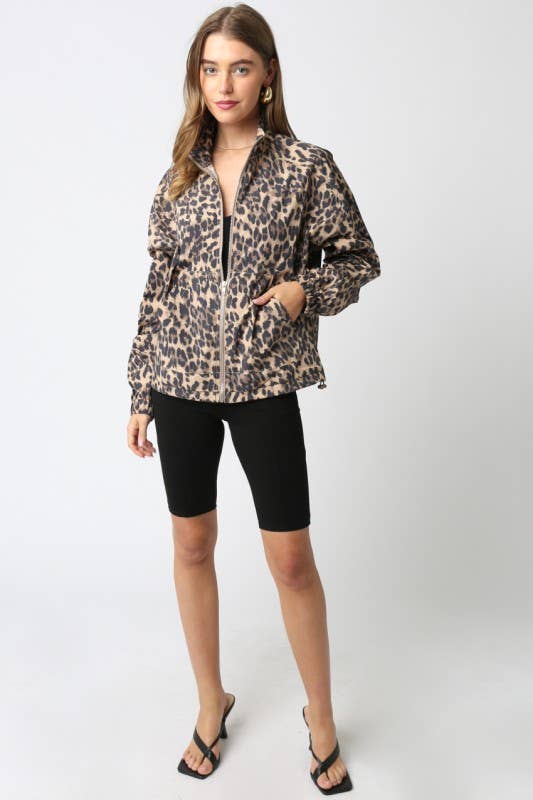 Hadley Leopard Jacket for wholesale on Faire4