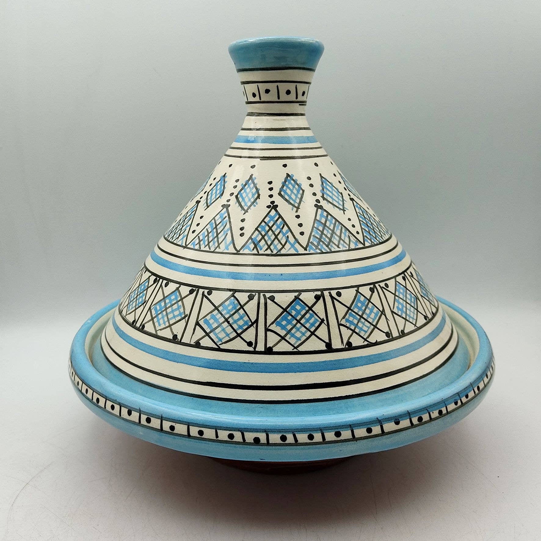 Etnico del Mondo - Wholesale Decorative Plate/Dish/Bowl - Moroccan Decorative Ceramic Tagine 28 cm #20