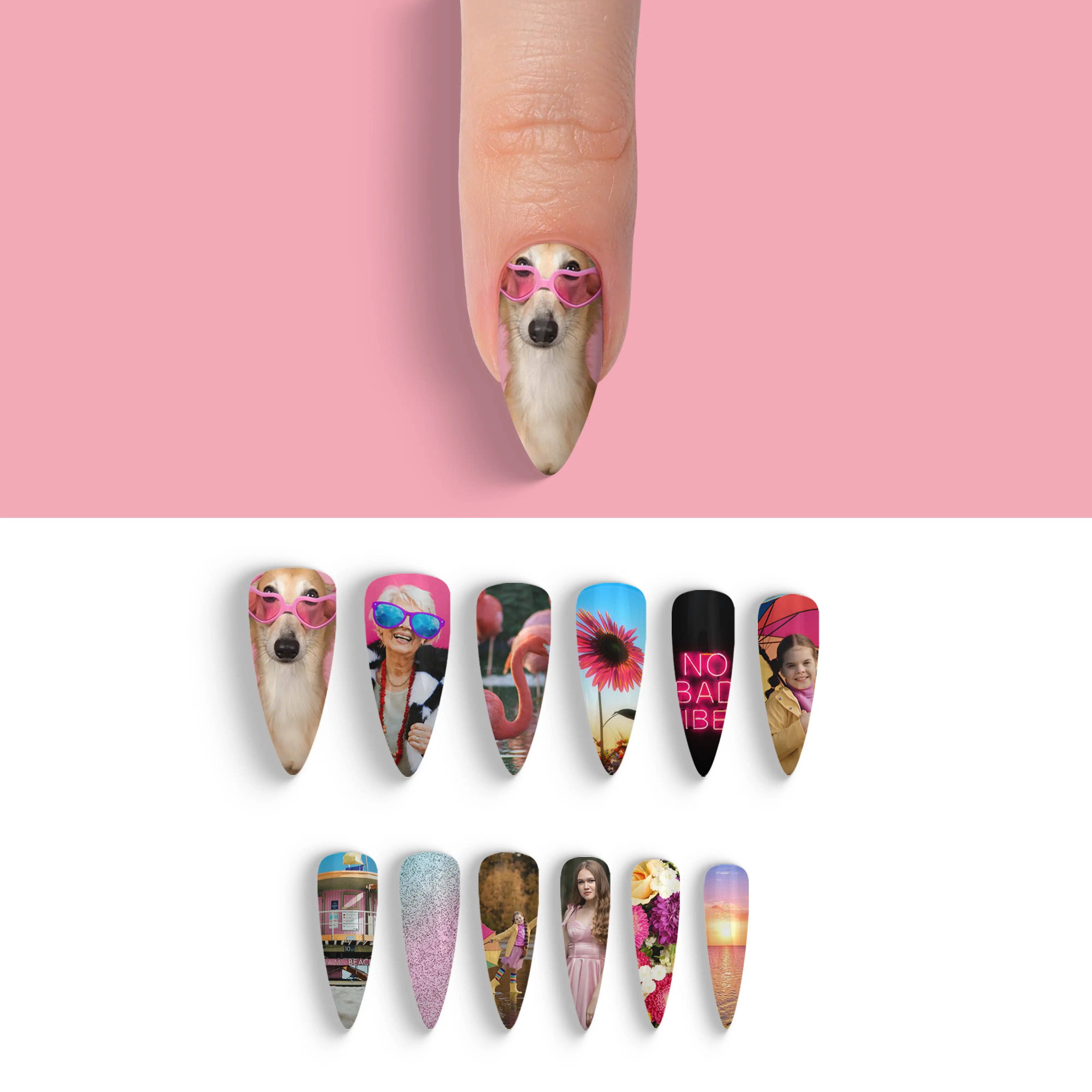 FYNE BODY - Wholesale Press-on/fake nails - Design Your Own Custom Press-On Nails - Oval48