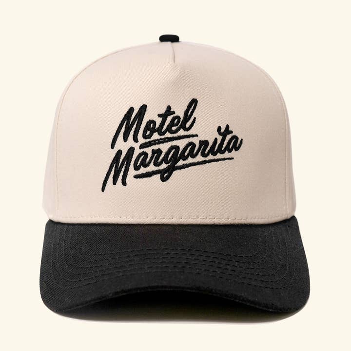 Chapeau Logo - Os & Noir pour la vente par Motel Margarita
