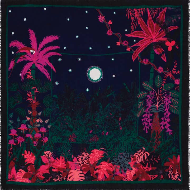 carré cashmere 130 - sogno di cashmere neon per la vendita all'ingrosso da parte di Petrusse Paris