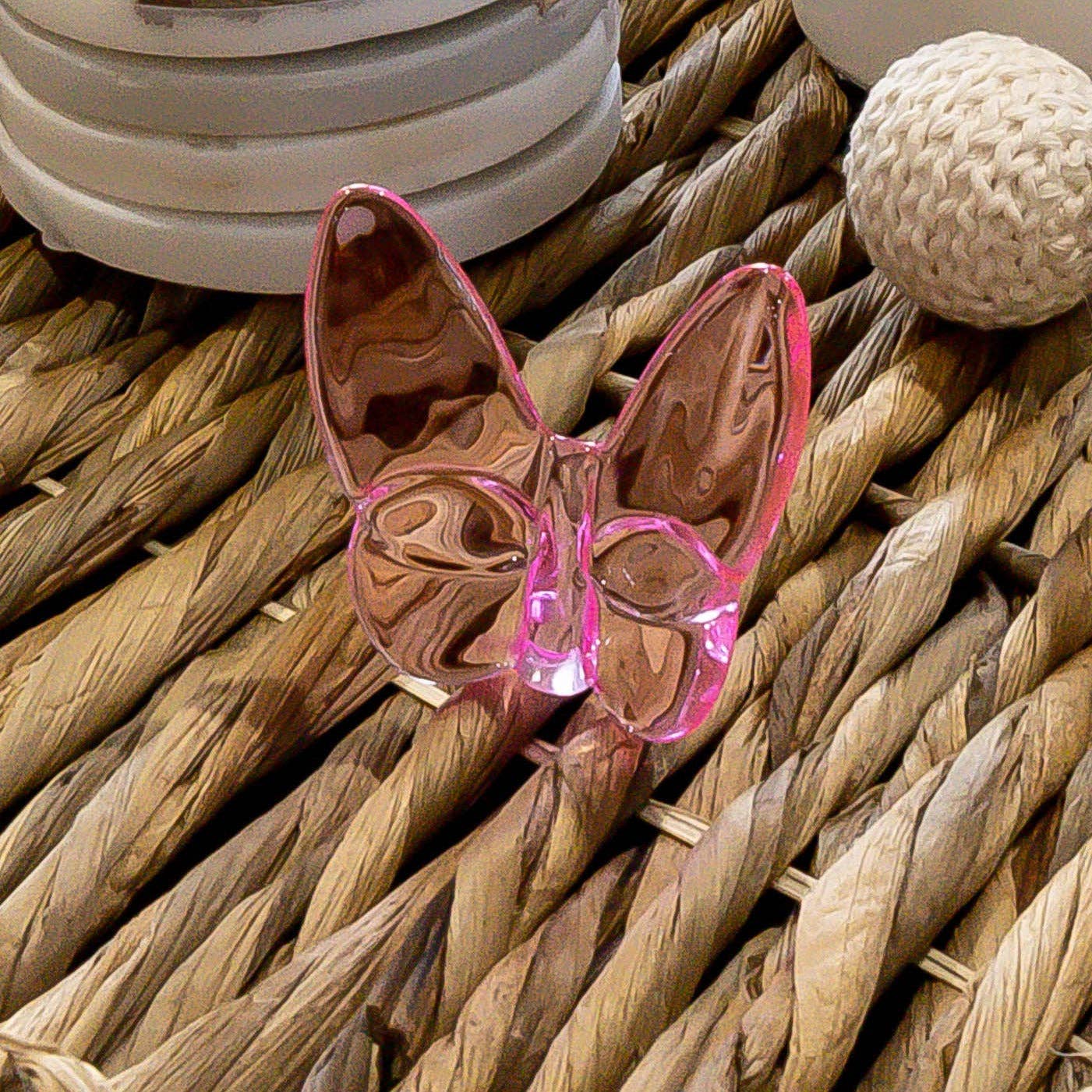 Lainy Home – Engroshandel Bordpynt – Le Mariposa Krystal Sommerfuglefigur i Pink6