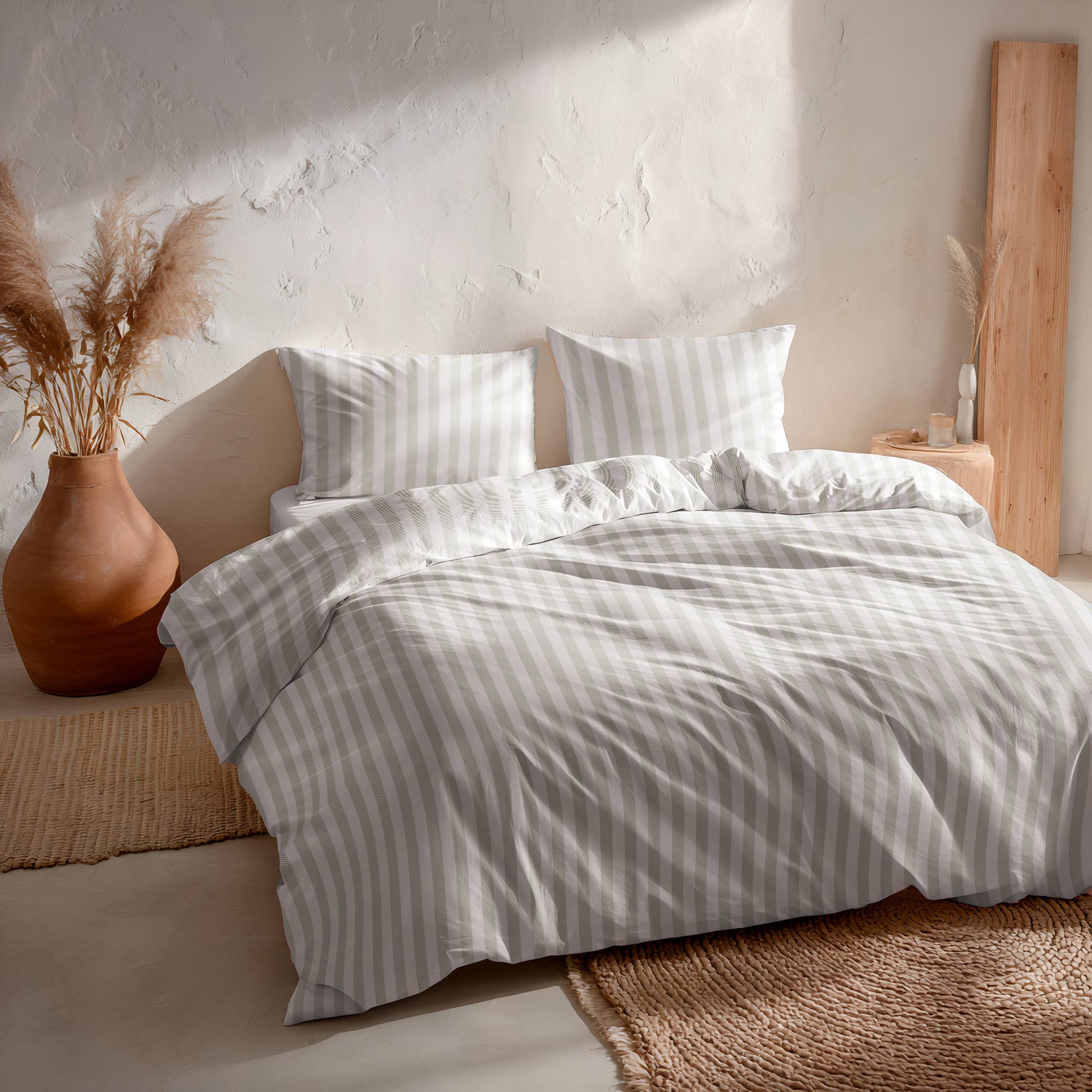 GAMUSI - Vendita all'ingrosso Copripiumini - Set copripiumino 100% cotone morbido 2/3 pezzi NUVIA27