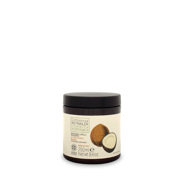 Mascarilla capilar nutritiva con aceite de coco orgánico - 250 ml para venta al por mayor de Dottoressa Reynaldi