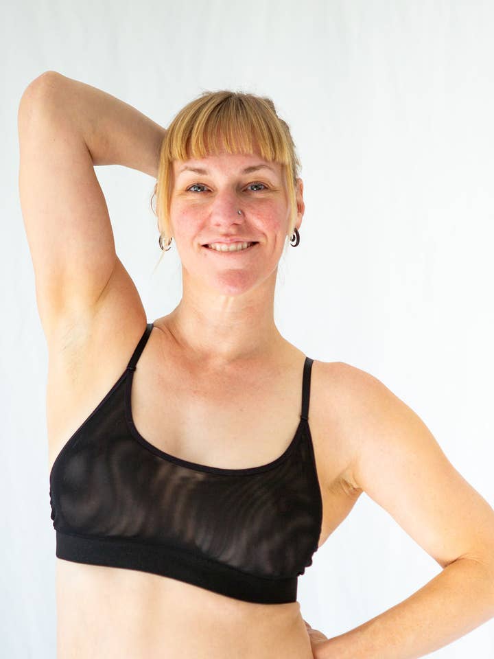 Night Moves Mesh Bra for wholesale by SWOOP.