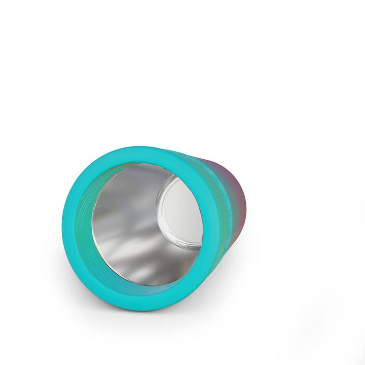 Elemental - Wholesale Drink Huggers & Koozies - Insulated Slim Can Cooler With Grip 12oz - Mermaid3