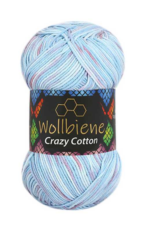 Wollbiene - Venta al por mayor Hilos - Hilo de lana Wollbiene Crazy Cotton para todas las estaciones, 100 g17