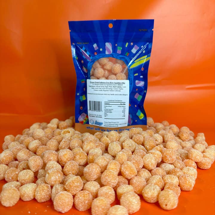Freeze Dried Sweets – wholesale Boiled sweets – Infinions Iron Brew Squishies 50g - Freeze Dried Sweets4