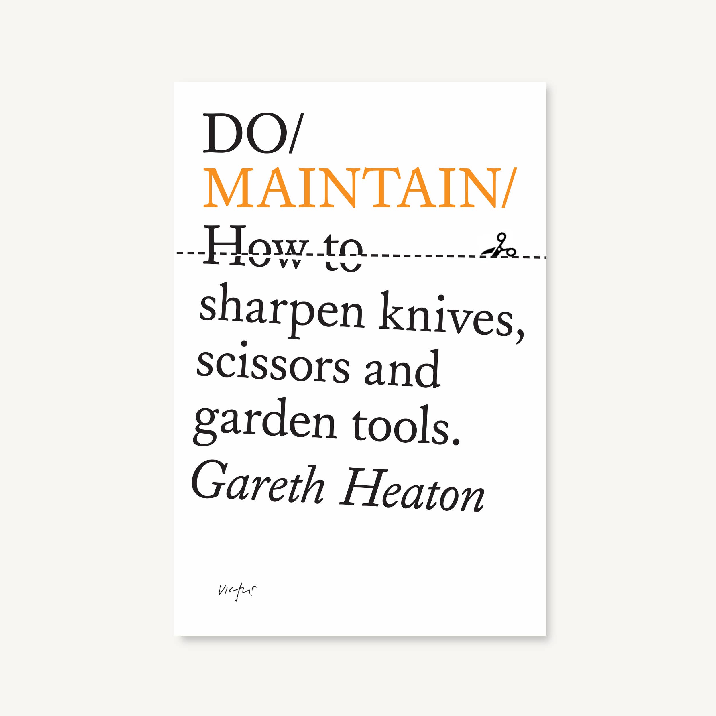 Do Books – wholesale Home & garden book – Do Maintain, How to Sharpen Kitchen Knives & Garden Tools0