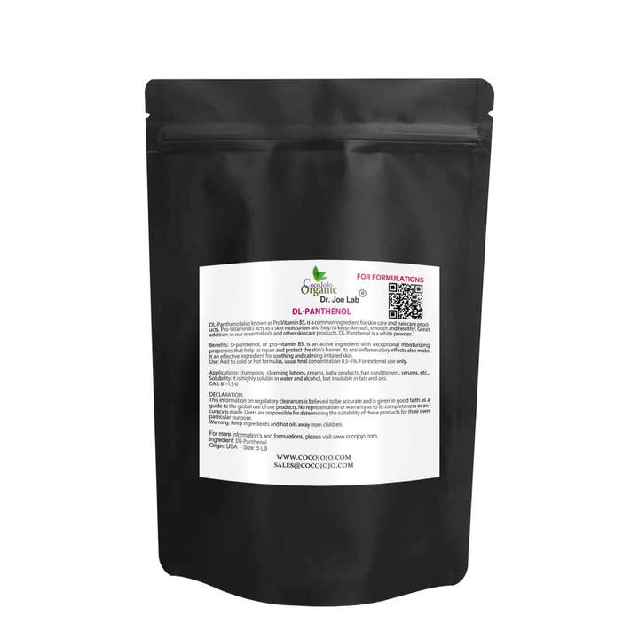 Coco jojo - Wholesale Oral Supplement/Vitamin - Provitamin B5 Powder (DL-Panthenol)5