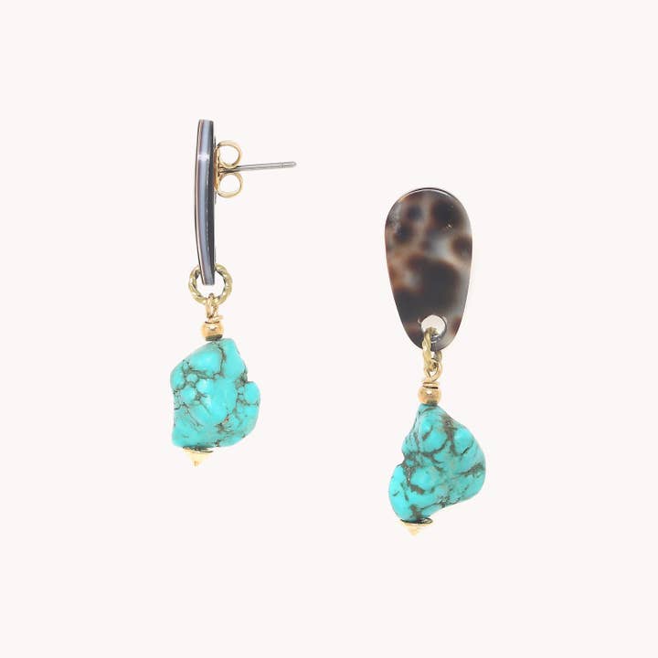 Nature Bijoux - Wholesale Dangle Earrings - SURABAYA baroque howlite stud earrings2