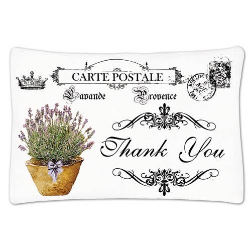 Lavender Sachet 23-08 Thank You for wholesale by Alice's Cottage