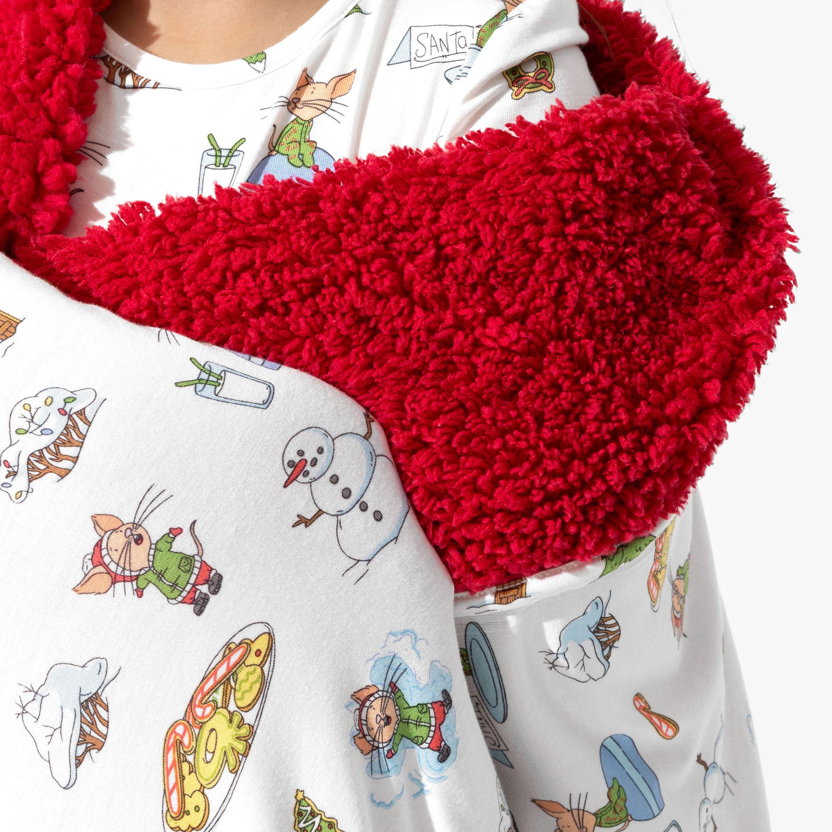 Bellabu Bear - Wholesale Bedding Blanket - Kids & Baby - If You Give A Mouse A Cookie Christmas Bamboo Blanket1