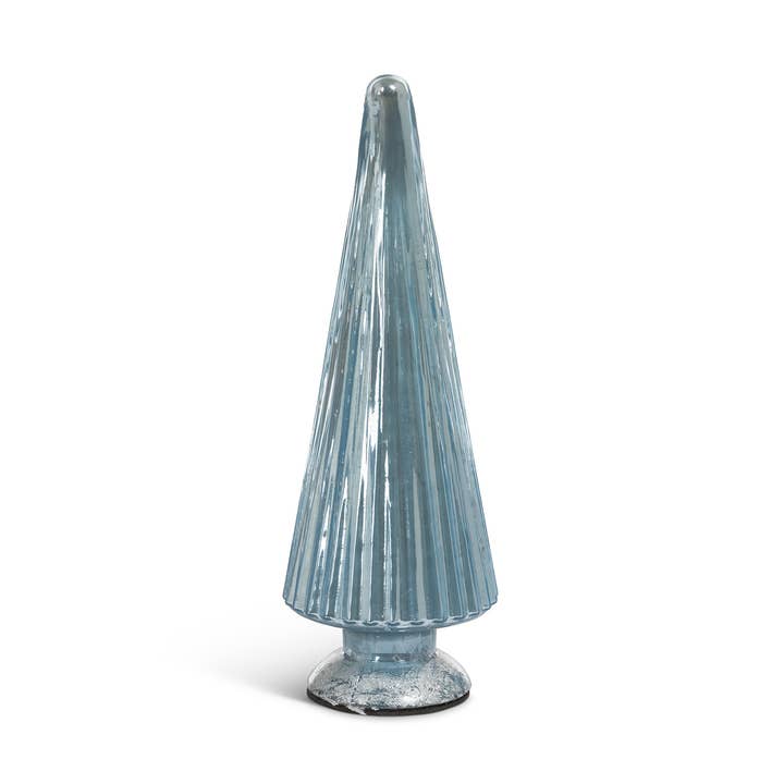 Promo Lustrous Blue Tabletop Tree, 12" for wholesale by Park Hill Collection