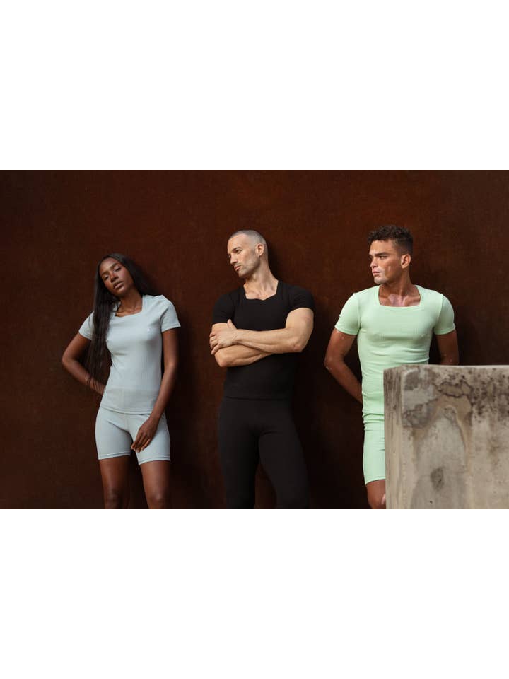 FANG - Wholesale Athletic Shorts - Men's - Essential Ribbed Biker Shorts1