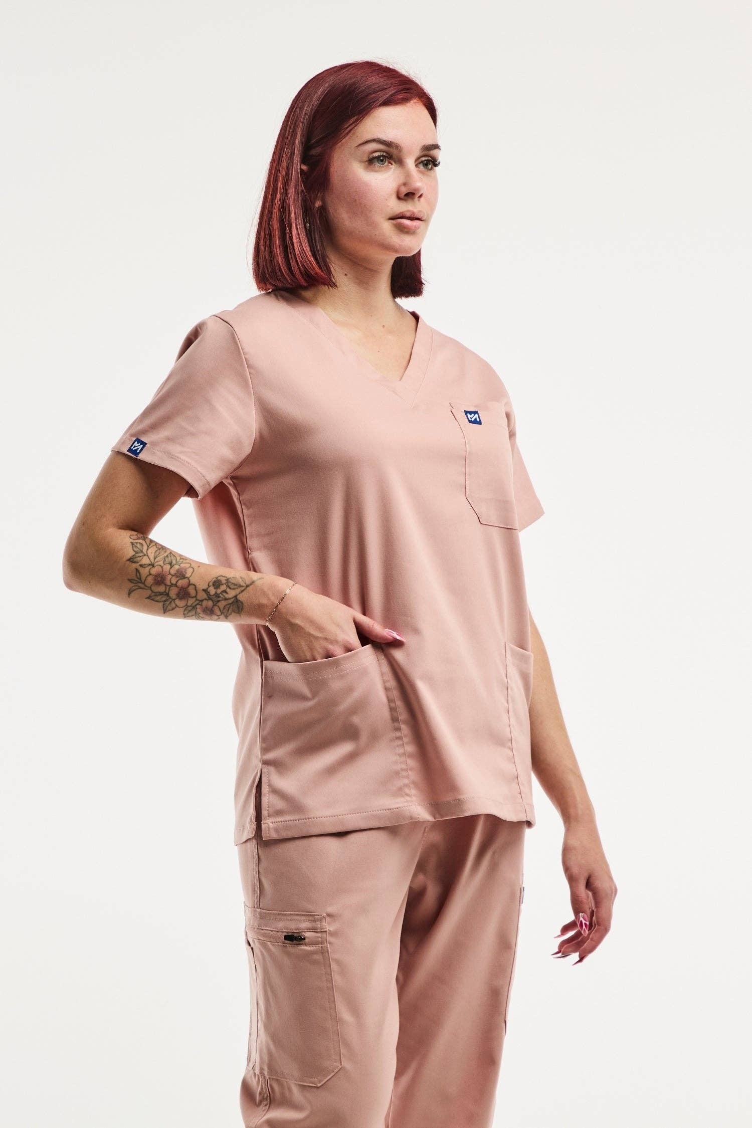 EMMA - Tunique médicale - Femme - Rose Clair for wholesale on Faire1